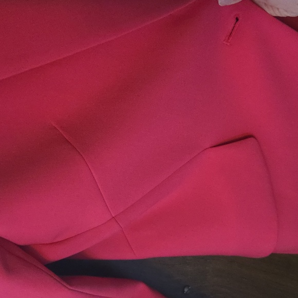 White House Black Market Vibrant Pink Blazer - Picture 8 of 8